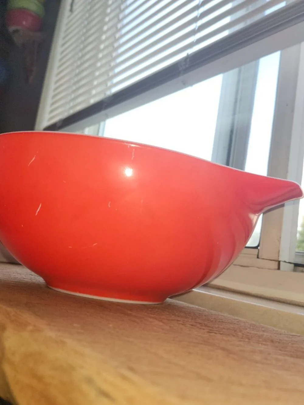 Pyrex red Cinderella 444
